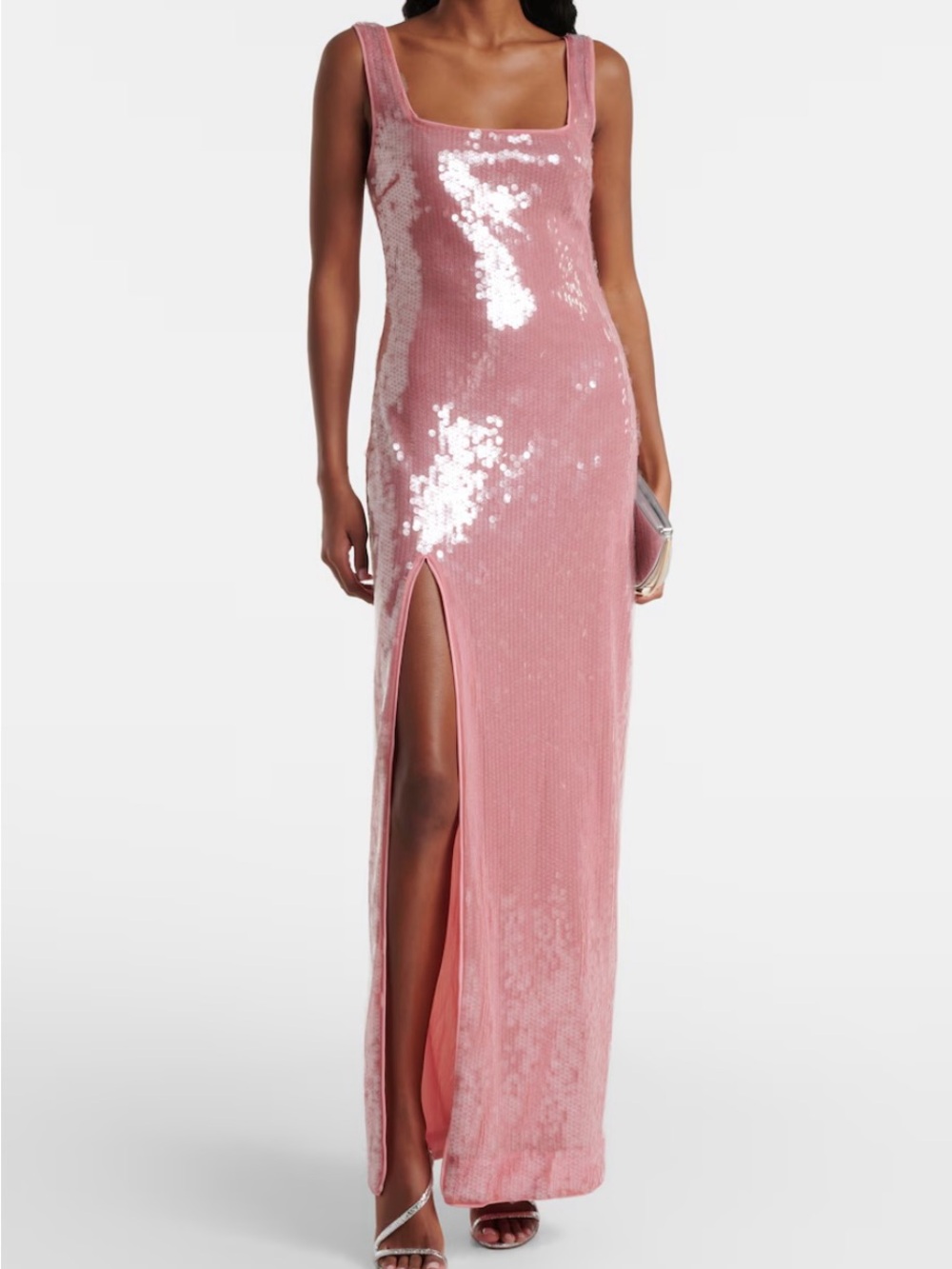 STAUD Le Sable Sequin Maxi Dress